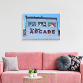 Balboa Fun Zone, Newport Beach, Californië Canvas Afdruk (Insitu (Woonkamer))