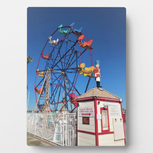 Balboa Fun Zone, Newport Beach, Californië Fotoplaat