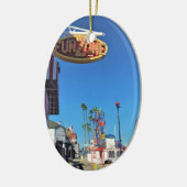 Balboa Fun Zone, Newport Beach, Californië Keramisch Ornament (Links)