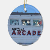 Balboa Fun Zone, Newport Beach, Californië Keramisch Ornament (Links)