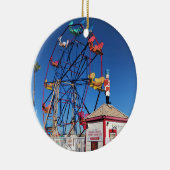 Balboa Fun Zone, Newport Beach, Californië Keramisch Ornament (Rechts)