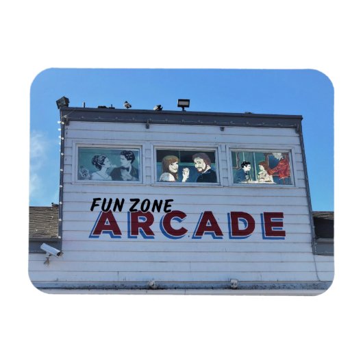 Balboa Fun Zone, Newport Beach, Californië Magneet (Horizontaal)