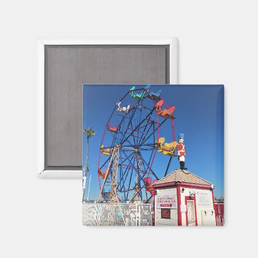 Balboa Fun Zone, Newport Beach, Californië Magneet (Voorkant / Achterkant)