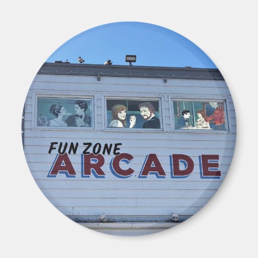 Balboa Fun Zone, Newport Beach, Californië Magneet (Voorkant)