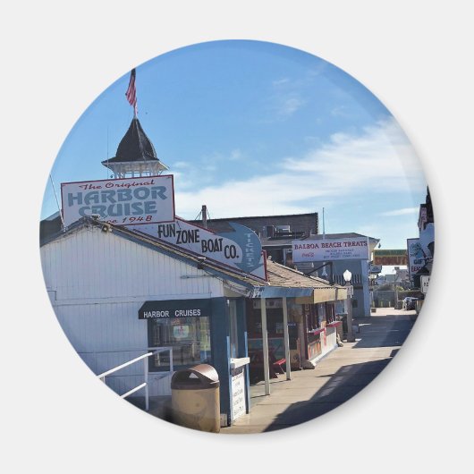 Balboa Fun Zone, Newport Beach, Californië Magneet (Voorkant)
