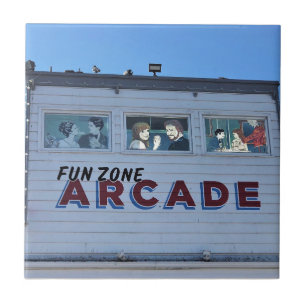 Balboa Fun Zone, Newport Beach, Californië Tegeltje