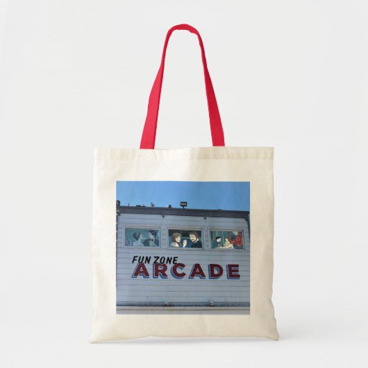 Balboa Fun Zone, Newport Beach, Californië Tote Bag (Voorkant)
