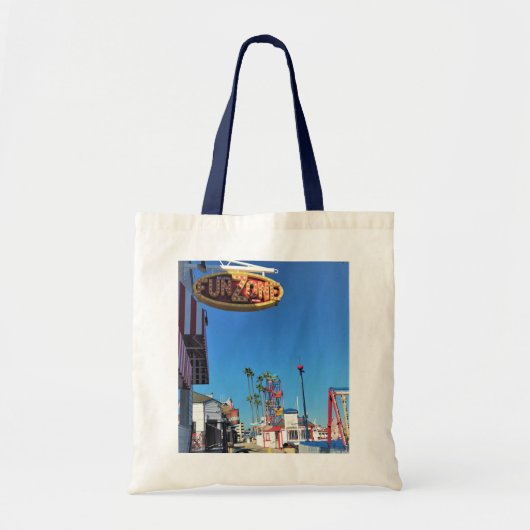 Balboa Fun Zone, Newport Beach, Californië Tote Bag (Voorkant)