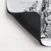 Balboa Het kruis op de kust instellen Muismat (Hoek)