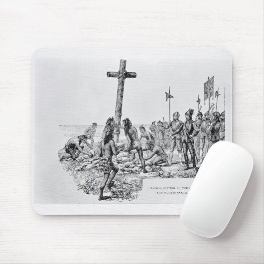 Balboa Het kruis op de kust instellen Muismat (Met muis)