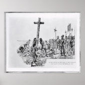 Balboa Het kruis op de kust instellen Poster (Voorkant)