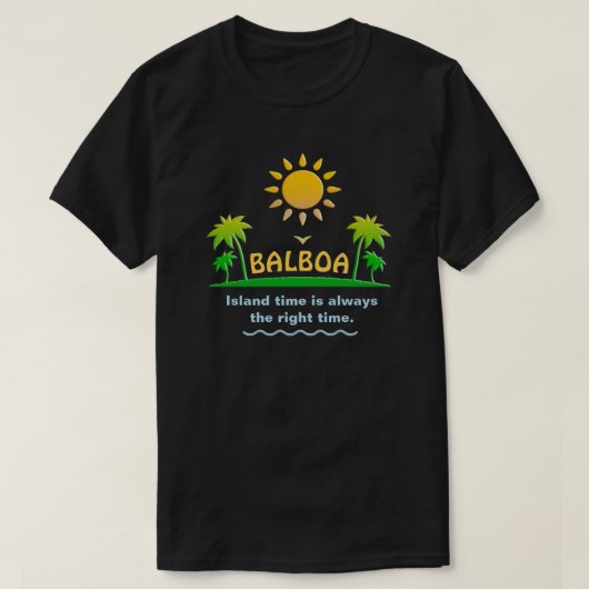 Balboa Island, CA T-shirt (Design voorkant)