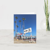 Balboa Island Ferry, Newport Beach, Californië Bedankkaart (Voorkant)