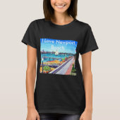 Balboa Island Newport Beach Ca. T-shirt (Voorkant)