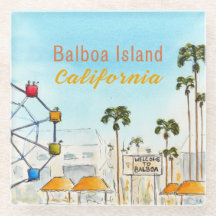 Balboa Island Newport Beach Onderzetter