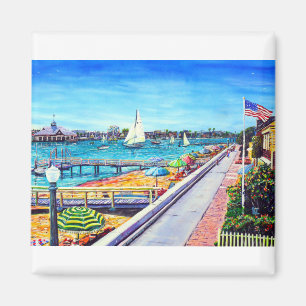 Balboa Island Newport Beach, Verenigde Staten Magneet