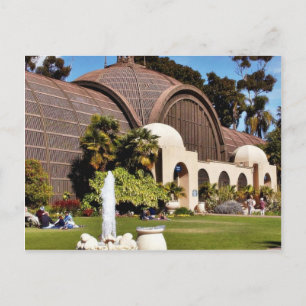 Balboa Park Arboreum San Diego Briefkaart