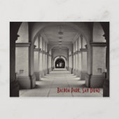 Balboa Park Archways Briefkaart (Voorkant)