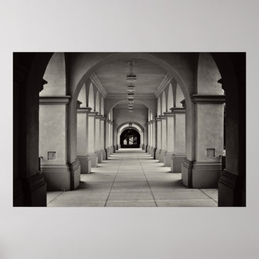 Balboa Park Archways Poster (Voorkant)