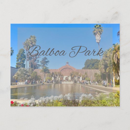 Balboa Park Briefkaart (Voorkant)