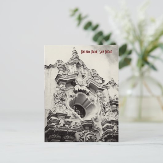 Balboa Park Briefkaart (Staand voorkant)