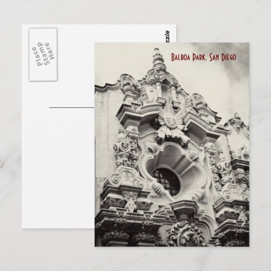 Balboa Park Briefkaart (Voorkant / Achterkant)