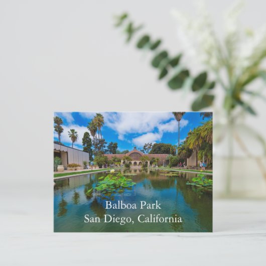 Balboa Park Briefkaart (Staand voorkant)
