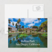 Balboa Park Briefkaart (Voorkant / Achterkant)