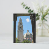 Balboa Park, CA Briefkaart (Staand voorkant)