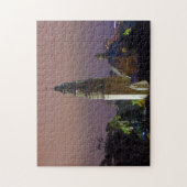 Balboa Park California Tower Dome bij zonsondergan Legpuzzel (Verticaal)