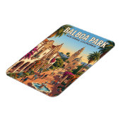 Balboa Park Californië Magneet (Linkerzijde)