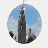 Balboa Park Clock Tower Keramisch Ornament (Links)