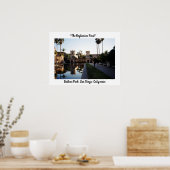 Balboa Park in Dusk Poster (Keuken)