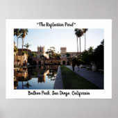 Balboa Park in Dusk Poster (Voorkant)