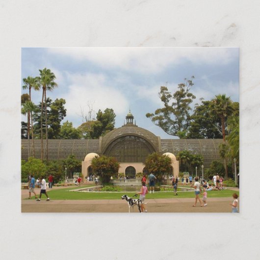 Balboa Park, San Diego Briefkaart (Voorkant)