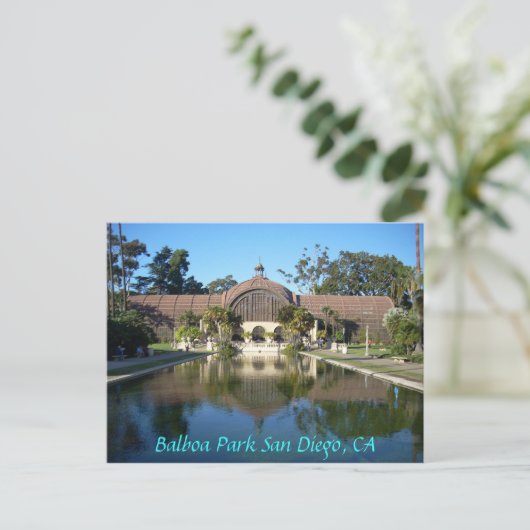 Balboa Park San Diego, CA Briefkaart (Staand voorkant)