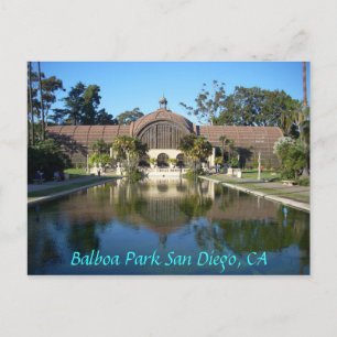 Balboa Park San Diego, CA Briefkaart