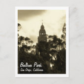 Balboa Park, San Diego CA, Briefkaart (Voorkant)