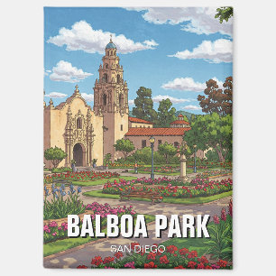 Balboa Park San Diego CA Reizen Magneet