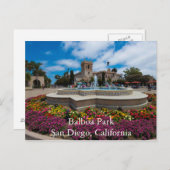 Balboa Park, San Diego, Californië Briefkaart (Voorkant / Achterkant)