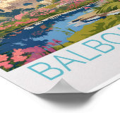 Balboa Park Travel Poster - San Diego, Californië (Hoek)