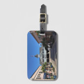 Balboa Pavillion, Newport Beach, Californië Bagagelabel (Voorkant (verticaal))