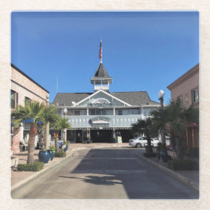 Balboa Pavillion, Newport Beach, Californië Glazen Onderzetter