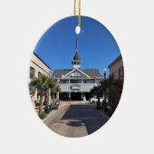 Balboa Pavillion, Newport Beach, Californië Keramisch Ornament (Rechts)