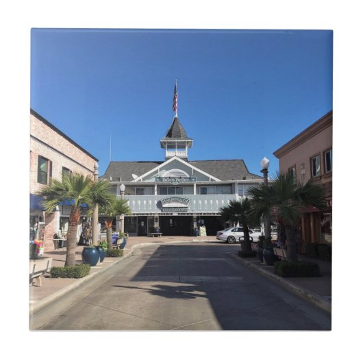 Balboa Pavillion, Newport Beach, Californië Tegeltje (Voorkant)