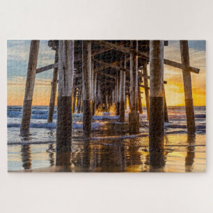 Balboa Pier Pilings Legpuzzel