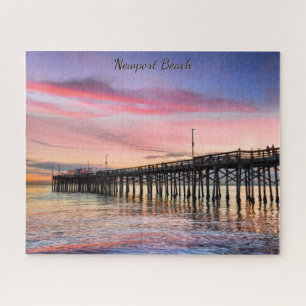 Balboa Pier Sunset, Newport Beach, Californië, Legpuzzel