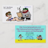 balcartoons visitekaartje (Voorkant / Achterkant)