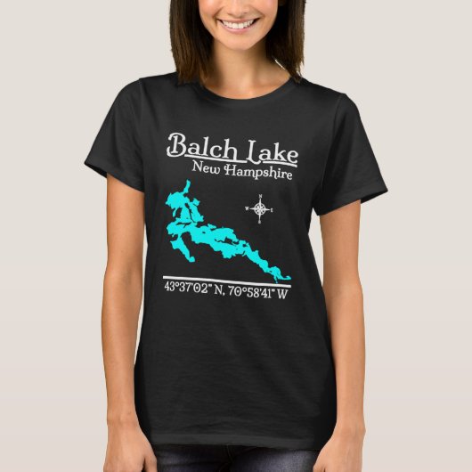 Balch Lake New Hampshire  3 T-shirt (Voorkant)