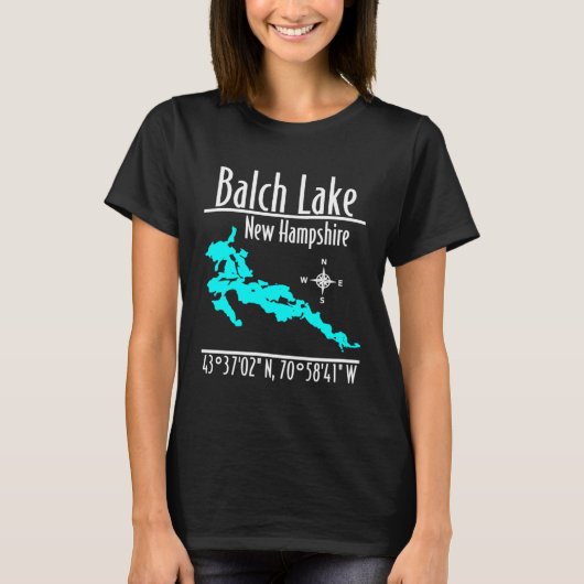 Balch Lake New Hampshire T-shirt (Voorkant)